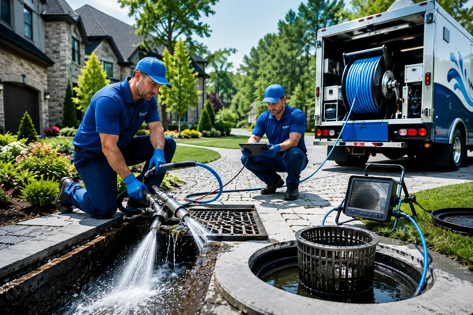 Local outdoor drain cleaning professionals in Odin, IL